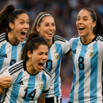 Argentina garante vaga nas semifinais da Copa América Feminina Argentina garante vaga nas semifinais da Copa América Feminina