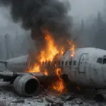 Avião com 49 pessoas a bordo cai no Extremo Oriente da Rússia Avião com 49 pessoas a bordo cai no Extremo Oriente da Rússia
