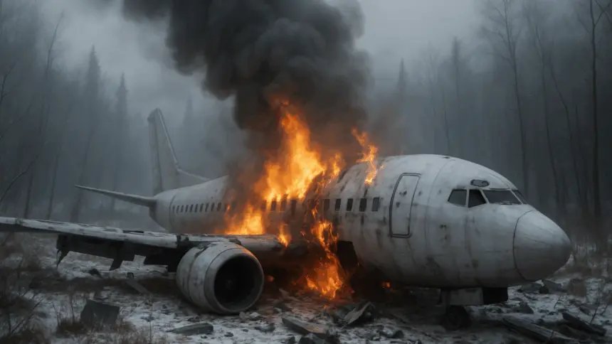 Avião com 49 pessoas a bordo cai no Extremo Oriente da Rússia Avião com 49 pessoas a bordo cai no Extremo Oriente da Rússia
