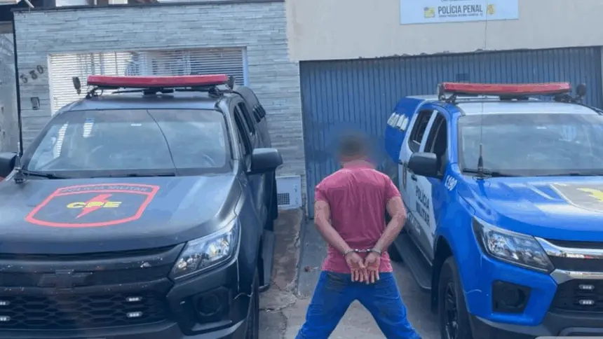 CPE Goianésia recaptura foragido por homicídio qualificado no município de Barro Alto CPE Goianésia recaptura foragido por homicídio qualificado no município de Barro Alto