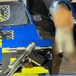 Força Tática recupera arma furtada e prende receptador em Jaraguá Força Tática recupera arma furtada e prende receptador em Jaraguá