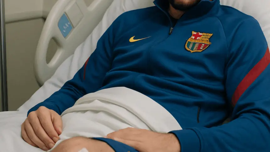 Jogador revelado pelo Barcelona é hospitalizado após ser mordido por cachorro na região genital Jogador revelado pelo Barcelona é hospitalizado após ser mordido por cachorro na região genital