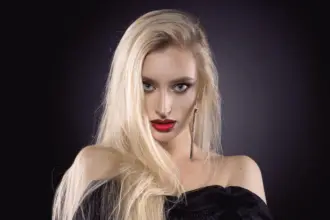 4 passos para fazer a tendência “boca de vampira”