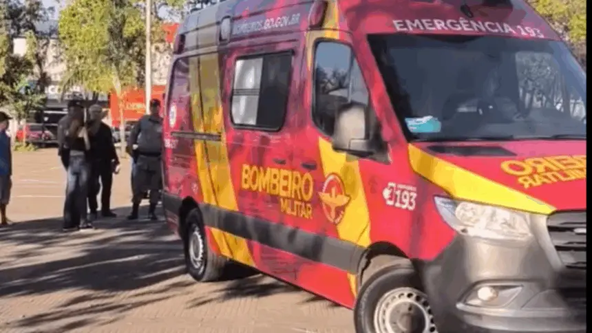 Urgente: Homem morre após parada cardiorrespiratória na Praça da Matriz em Goianésia