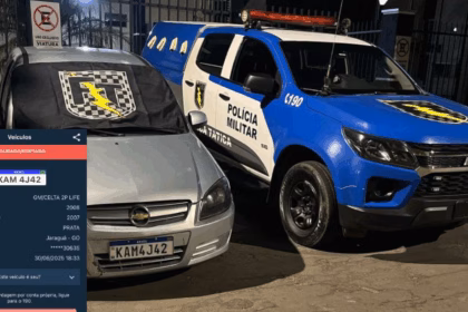 Veículo furtado em Jaraguá é recuperado em Artulândia pela polícia de Goianésia