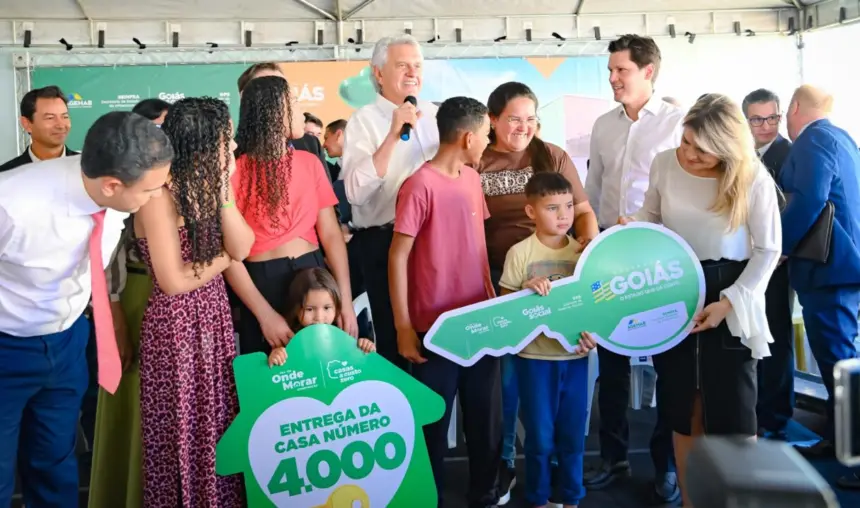 Caiado celebra entrega de 4 mil casas a custo zero em Goiás – Portal Goiás