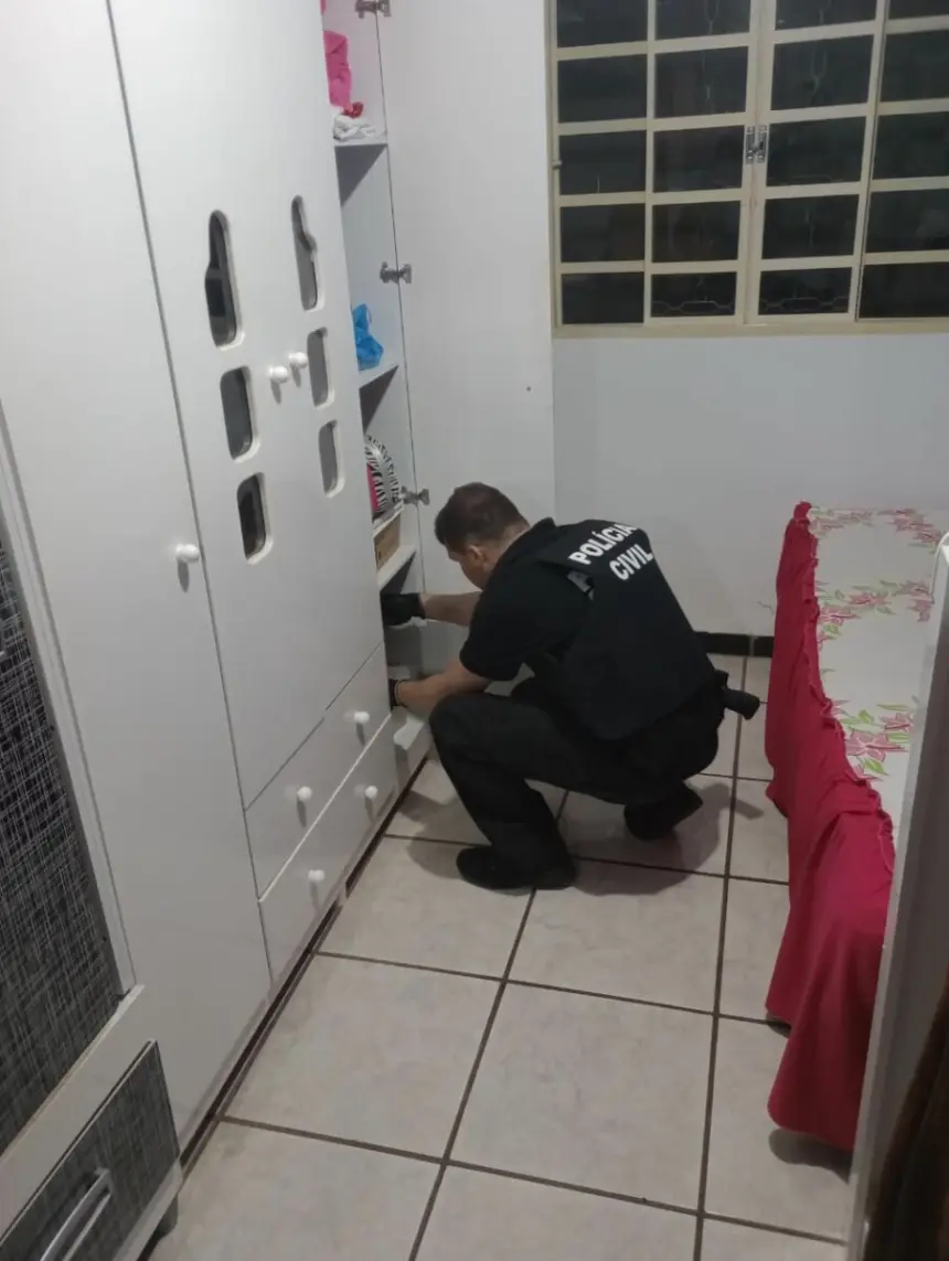 PCGO cumpre mandado de busca contra padrasto por importunação sexual e por armazenar imagens íntimas de enteada PCGO cumpre mandado de busca contra padrasto por importunação sexual e por armazenar imagens íntimas de enteada