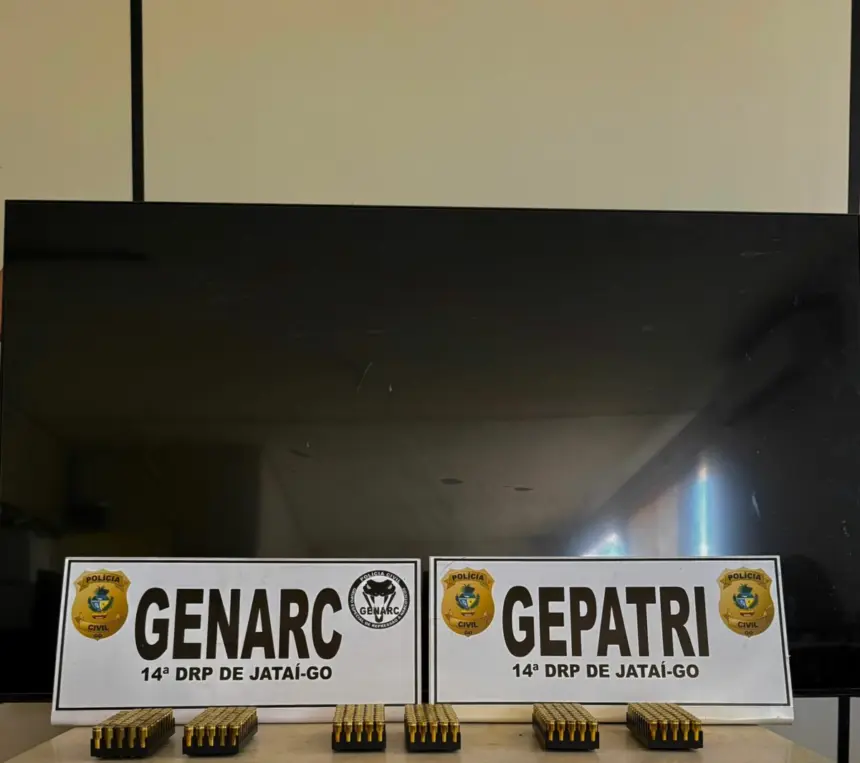 Polícia Civil apreende 300 munições de uso restrito e conduz dois investigados em flagrante – Policia Civil do Estado de Goiás