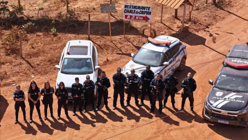 Polícia Civil faz operação em Alexânia em decorrência de ameaças e apreende arma de fogo – Policia Civil do Estado de Goiás