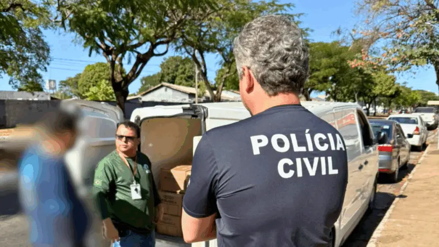 PCGO, Agrodefesa e Vigilância Sanitária apreendem mais 2 toneladas de produtos armazenados e manipulados de maneira irregular