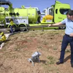 Robô desentope redes de drenagem pluvial nas rodovias – Portal Goiás