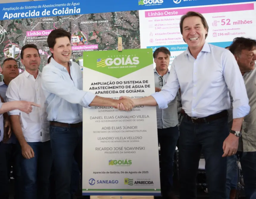 Entregue obras do Linhão Oeste em Aparecida de Goiânia – Portal Goiás
