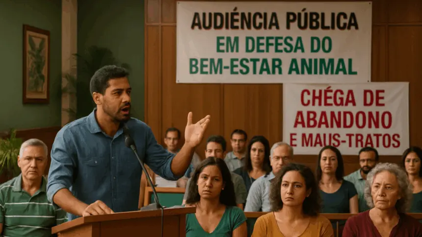 Audiência pública em Goianésia vai debater abandono e maus-tratos de animais