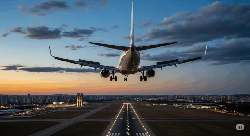 Avião da Azul faz pouso de emergência no DF após ameaça de bomba Avião da Azul faz pouso de emergência no DF após ameaça de bomba