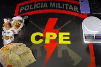 CPE Goianésia realiza operação na BR-153 e apreende meio quilo de crack