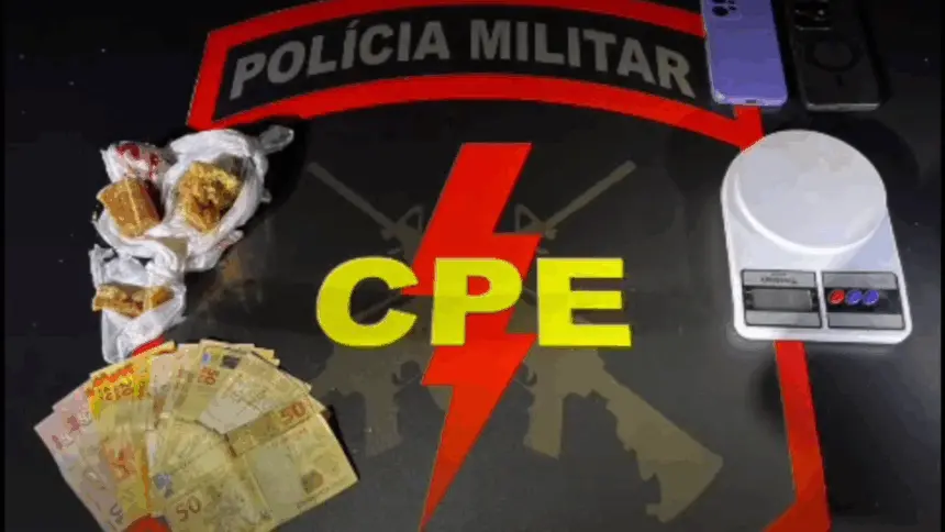 CPE Goianésia realiza operação na BR-153 e apreende meio quilo de crack