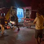 Entregador sofre grave acidente entre moto e ônibus no norte de Goianésia