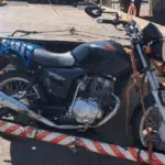 Motocicleta é apreendida após manobra perigosa no Setor Sul de Goianésia Motocicleta é apreendida após manobra perigosa no Setor Sul de Goianésia