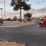 Mulher fica ferida ao se envolver em acidente nas proximidades da rodoviária de Goianésia