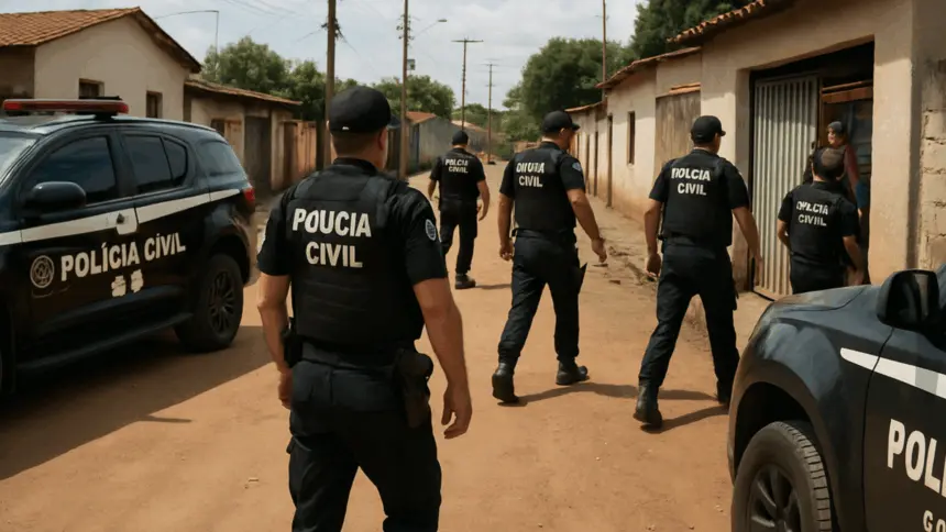 Polícia Civil prende suspeito e apreende drogas em operação no Bairro Santa Luzia Polícia Civil prende suspeito e apreende drogas em operação no Bairro Santa Luzia