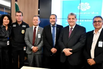 Policiais civis representam Direção-Geral no lançamento da Campanha de Coleta de DNA de Desaparecidos em Brasília