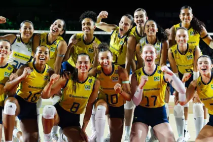 Vôlei: Brasil permanece com 100% de aproveitamento no Mundial