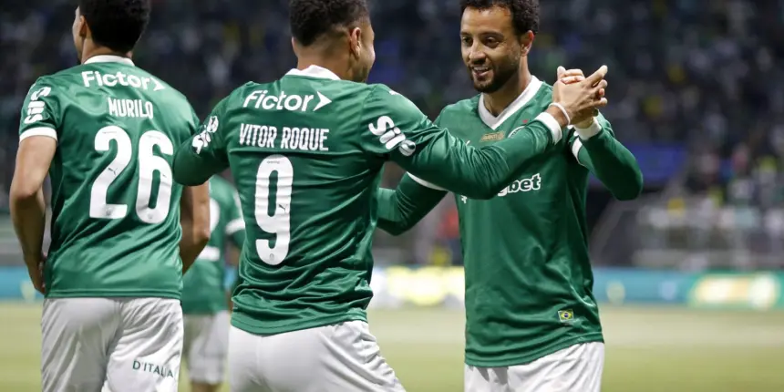 Brasileiro: Palmeiras joga no ritmo de Vitor Roque e goleia o Inter Brasileiro: Palmeiras joga no ritmo de Vitor Roque e goleia o Inter