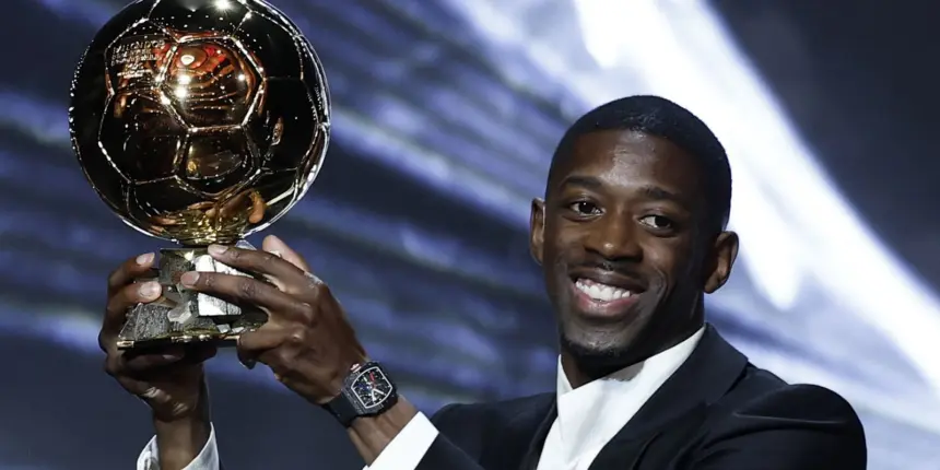 Dembélé e Bonmatí conquistam Bolas de Ouro de melhores do mundo Dembélé e Bonmatí conquistam Bolas de Ouro de melhores do mundo