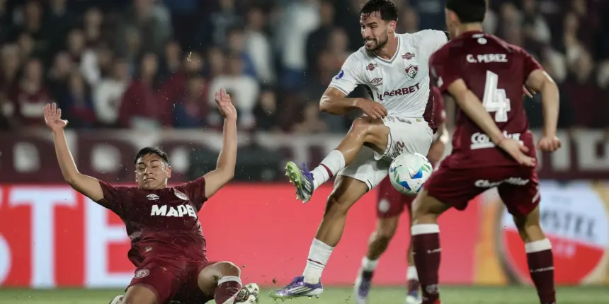 Fluminense sai em desvantagem diante do Lanús na Copa Sul-Americana Fluminense sai em desvantagem diante do Lanús na Copa Sul-Americana