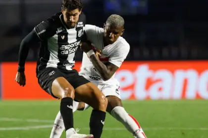 Ceará derrota São Paulo no encerramento da 25ª rodada do Brasileiro