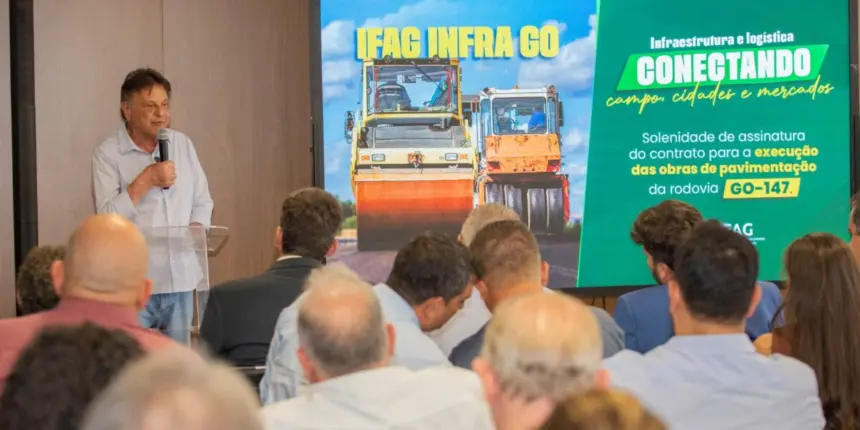 Assinado contrato para pavimentação da GO-147 – Portal Goiás Assinado contrato para pavimentação da GO-147 – Portal Goiás