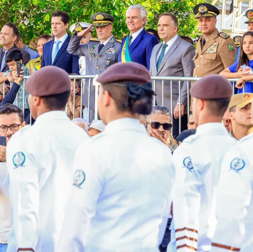 Caiado defende segurança pública como base para a verdadeira independência – Portal Goiás Caiado defende segurança pública como base para a verdadeira independência – Portal Goiás