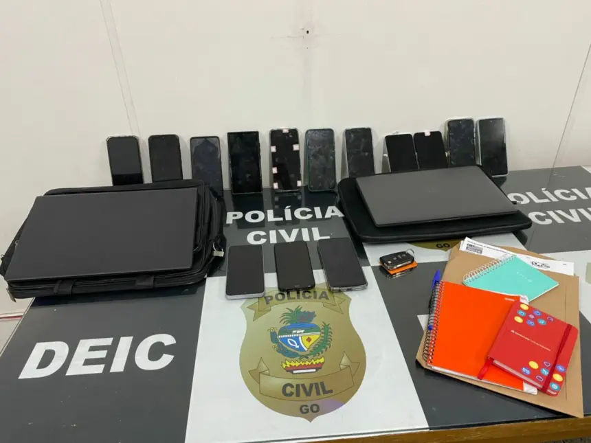 PCGO desarticula associação criminosa de São Paulo e impede golpe de R$ 41 milhões contra banco de Goiânia – Policia Civil do Estado de Goiás