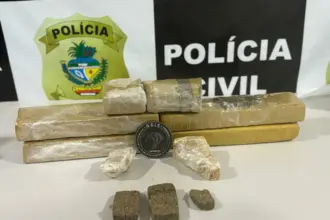 PCGO e PMGO prendem dupla em flagrante por tráfico de drogas em Cristalina – Policia Civil do Estado de Goiás