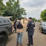 PCGO e PMGO prendem em Jataí empresários – pai e filho – investigados por homicídio no Mato Grosso – Policia Civil do Estado de Goiás