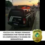 PCGO prende foragido condenado por tentar matar ex-companheira e ex-sogra em Serranópolis – Policia Civil do Estado de Goiás