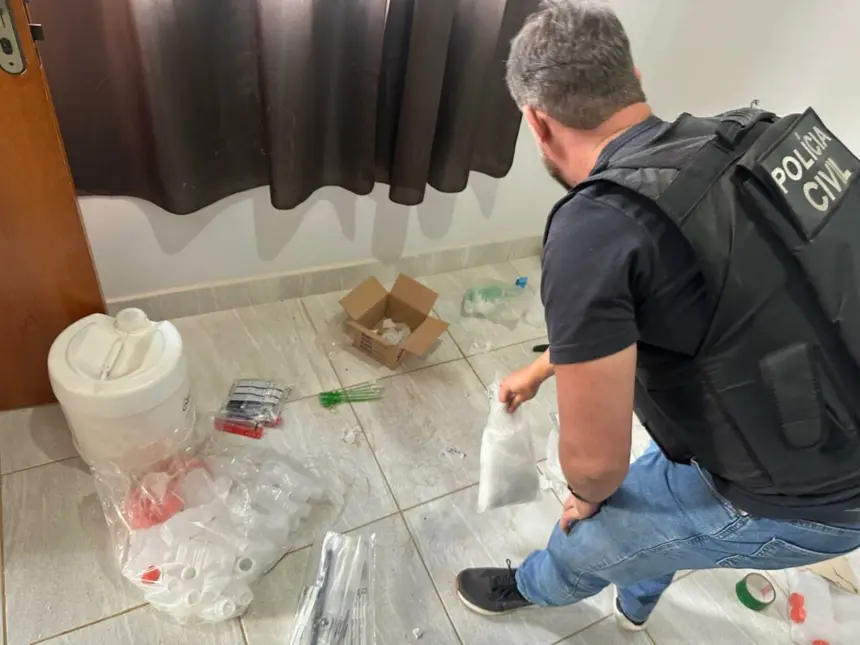 Polícia Civil prende investigado por tráfico de drogas e posse ilegal de munição de uso restrito, em Águas Lindas Polícia Civil prende investigado por tráfico de drogas e posse ilegal de munição de uso restrito, em Águas Lindas