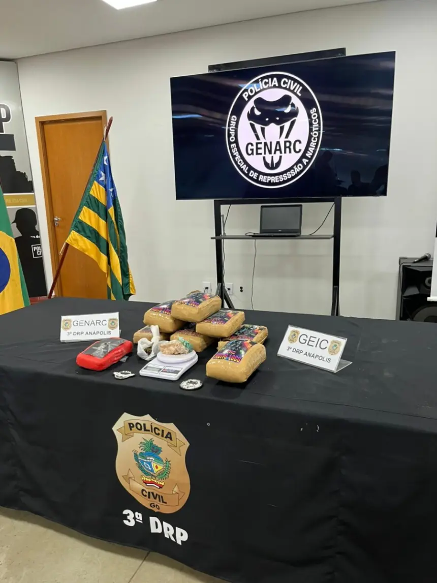 Polícia Civil apreende R$ 100 mil em drogas e prende casal responsável pelo tráfico em Anápolis – Policia Civil do Estado de Goiás