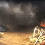 Urgente: Bombeiros combatem incêndio de grandes proporções no leste de Goianésia