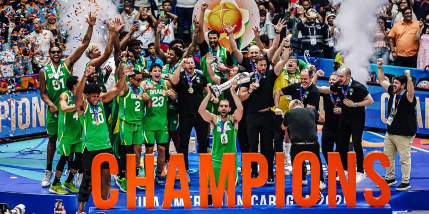 Brasil é campeão da AmeriCup de basquete após 16 anos de jejum Brasil é campeão da AmeriCup de basquete após 16 anos de jejum