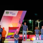 Jogos da Juventude são abertos oficialmente com acendimento da pira