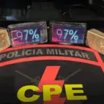 CPE Goianésia apreende drogas avaliadas em R$ 200 mil durante abordagem na 153
