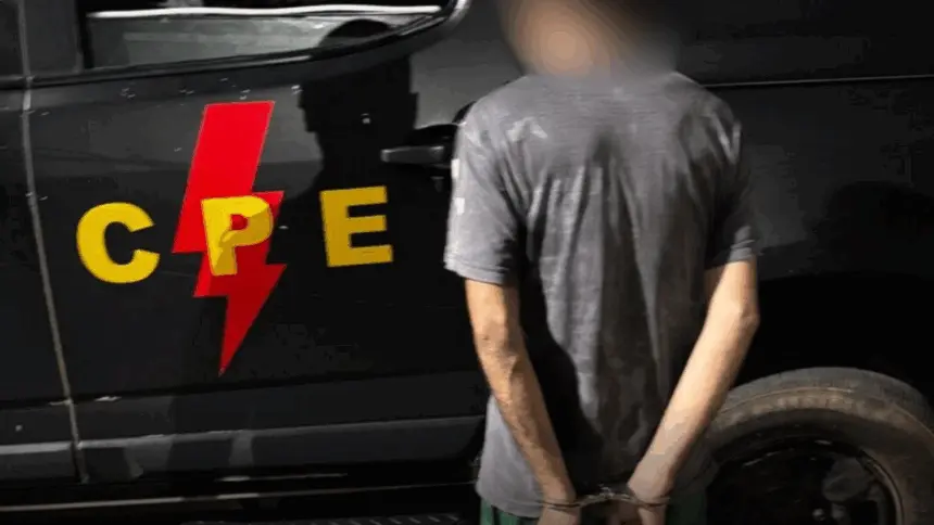 CPE recaptura em Goianésia foragido da Justiça pelo crime de feminicídio