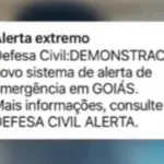 Defesa Civil inicia testes do novo sistema de alertas de desastres em Goiás