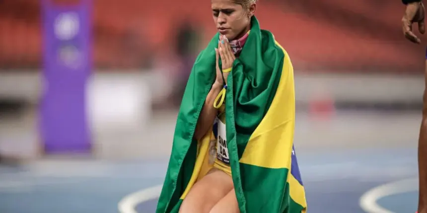 Thalita Simplício é tetra mundial nos 400 metros classe T11 Thalita Simplício é tetra mundial nos 400 metros classe T11