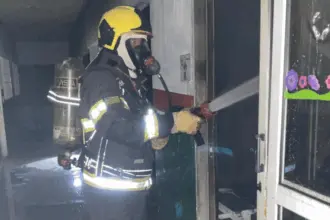 Incêndio atinge escola Luiz de Oliveira no oeste de Goianésia e bombeiros são acionados