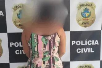 PC de Goianésia cumpre mandado de prisão contra mulher investigada por tráfico e corrupção de menores