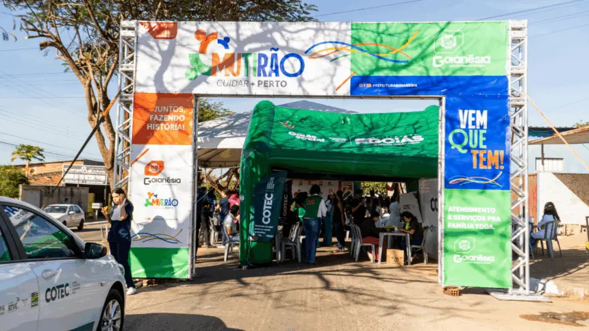 Prefeitura de Goianésia realiza mais uma edição do Mutirão Cuidar + Perto neste sábado no Bairro Nova Aurora