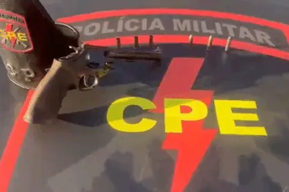 Suspeito morre em confronto com a CPE de Goianésia na região do Capivara, em Jaraguá Suspeito morre em confronto com a CPE de Goianésia na região do Capivara, em Jaraguá