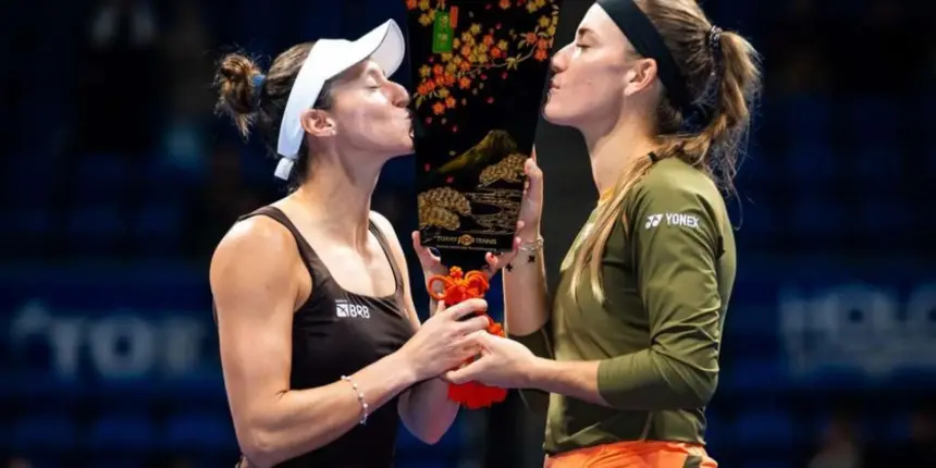 Luisa Stefani vence WTA 500 de Tóquio e leva 4º título na temporada Luisa Stefani vence WTA 500 de Tóquio e leva 4º título na temporada